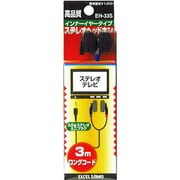 インナーイヤーステレオヘッドホン EH-33S