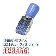 CF-65M 欧文6連 5号 明朝体