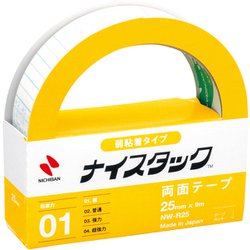 両面テープ ナイスタック 弱粘着タイプ 25mm×9m NW-R25