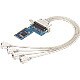 PCIバス専用RS-232C 4ポート拡張インターフェイスボード RSA-PCI2/P4