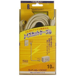 両端ノイズカットプラグ付ノイズカットケーブル 10m SLP-4B-100SP