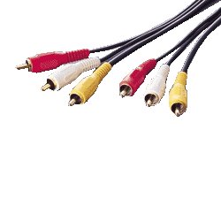 ピンプラグ×3-ピンプラグ×3 2m AVD620