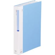 葉書ホルダー A4 タテ型 400枚収納 青 63アオ