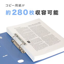 ds-2180122 （まとめ）セキセイ ロックリングファイルF-532A4S43mm透明10冊 (ds2180122) セキセイ ロックリングファイル D型2穴 A4タテ 背幅43mm イエロー F