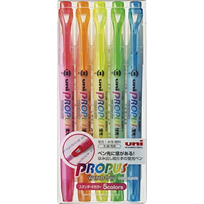 プロパス・ウインドウ 5色セット PUS-102T 5C