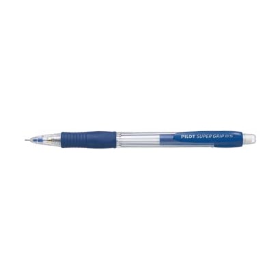スーパーグリップノック シャープペンシル 0.5mm ブルー HGP-10R-L5
