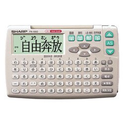 国語 漢和 50音キー配列 シャンパンゴールド PA-660NX