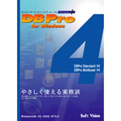 ソフトヴィジョンDBPro Multiuser2ユーザー V4.5 [Windows]