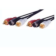 S端子RCAケーブル PAV-016 S端子RCA×2-S端子RCA×2