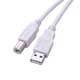 USB2ケーブル 1ｍ　ホワイト ZUH-10W