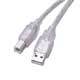 USB2.0ケーブル 1.5ｍ　クリア ZUH-15CL