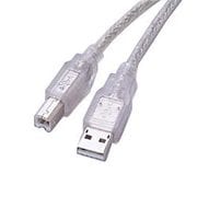 USB2.0ケーブル 5ｍ　クリア ZUH-50CL