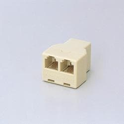 ヨドバシ.com - エレコム ELECOM モジュラ2分岐延長アダプタ（6