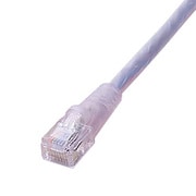 エンハンストカテゴリ5 イーサネットケーブル ストレート より線 クリア 2m LTC-ES02CW