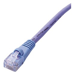 エンハンストカテゴリ5 イーサネットケーブル ストレート より線 ブルー 20m LTC-ES20BL