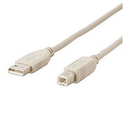 USBケーブル USB2.0対応 アイボリー 1.5m AU2-15