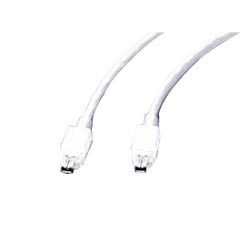 IEEE1394ケーブル 4ピン-4ピン 4.0m スケルトンホワイト AI800W