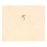 婚礼用台紙 No.22 4切 1面 ヨコ クリーム M22-4Y