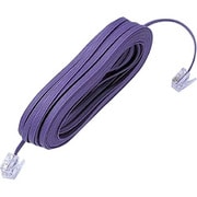 スリムモジュラーケーブル バイオレット 20m TEL-220VA