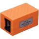 RJ-45中継アダプタ 1000BASE-T/100BASE-TX/10BASE-T対応 オレンジ HLA-T-ADP-E-OR