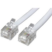 ストレートモジュラーケーブル 1.5m 白 TPｰ1015W
