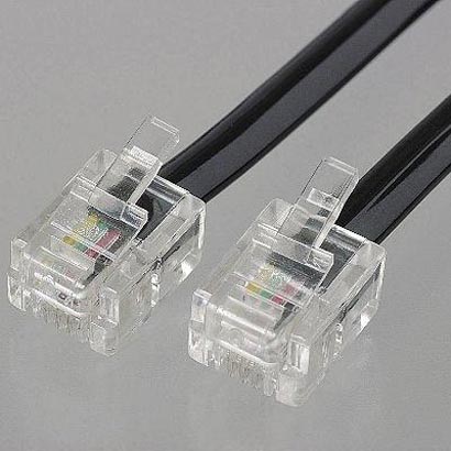 ストレートモジュラーケーブル３Ｍ黒 TPｰ1030K