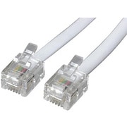 ストレートモジュラーケーブル 5m 白 TPｰ1050W