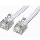 ストレートモジュラーケーブル 10m 白 TPｰ1100W