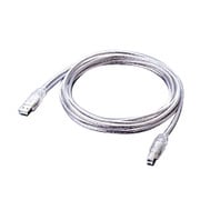 USBケーブル USB2.0対応 スケルトンホワイト 1.5m AU2-15WH