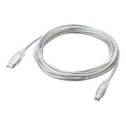 USB2.0対応ケーブル スケルトンホワイト 3m AU2-30WH