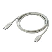 USB2.0対応延長ケーブル アイボリー 1.5m AU2-15E