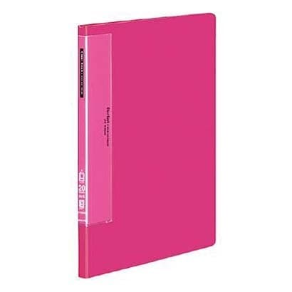 ラ-T560P [クリヤーブックウェーブカット固定式A4縦20枚ピンク]