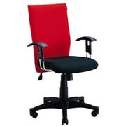 コンピューターチェア 肘付き レッド CCH-M002ARE
