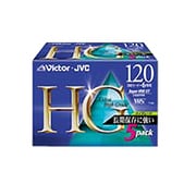 5T-120HGK VHSビデオテープ 120分 5本