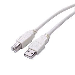 USB2ケーブル 1ｍ　パールホワイト ZUH-10PW