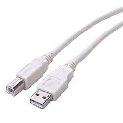 USBケーブル 2m パールホワイト ZUH-20PW