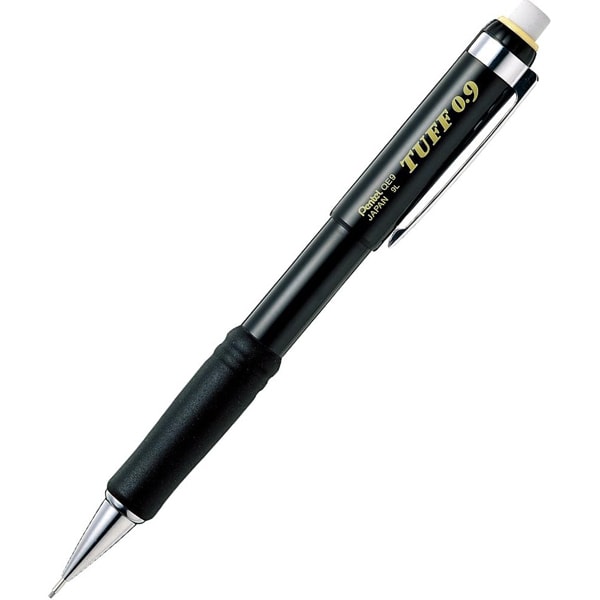 シャープペン TUFF（タフ） 0.9mm 2B ノック式 本体色：ブラック XQE9-A