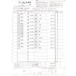 銀行振込依頼書 3枚セット SR212