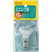 白熱電球 ミニレフ球 E17口金 110V 15W形 40mm径 フロスト G-99H(F)