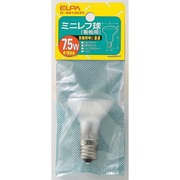 白熱電球 ミニレフ球 看板用 E17口金 110V 7.5W形 40mm径 フロスト G-901H(F)