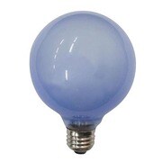 白熱電球 バルーンカラー電球 E26口金 60W形 100/110V ブルー G95 B