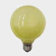 白熱電球 バルーンカラー電球 E26口金 60W形 100/110V イエロー G95 Y