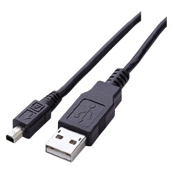 ミニUSBケーブル デジタルカメラ接続用 2m ZUH-M42D