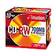 CD-RW 700MB イメーション・レーベル 10枚入り CDRW80A X 10S