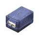 USB延長アダプタ2.0対応 スケルトングラファイト AU2EAGR