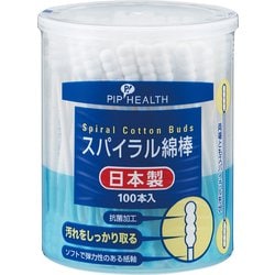 スパイラル綿棒 100本入り