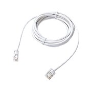ツイストモジュラーケーブル ホワイト 15m TEL-T115W