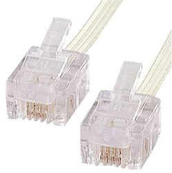 TEL-U3-5CK ［スーパースリムケーブル 5m 透明］