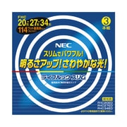 丸形スリム管蛍光灯 3波長形昼光色 20形+27形+34形(28W+38W+48W) 各1本入 FHC114ED
