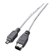 IEEE1394ケーブル 6ピン-4ピン 2m ZEM-220